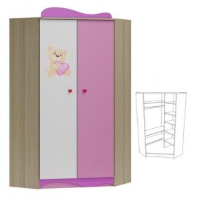 Dream 28 sarok gardróbszekrény