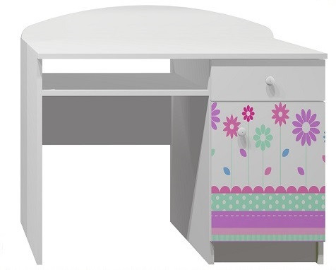 Virágok UV grafikás NB10 íróasztal