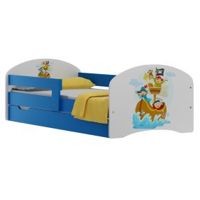 Kalóz UV grafikás N20S 200x90 cm ágy