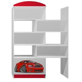 Versenyautó UV grafikás N37 polcrendszer