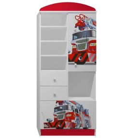 Tűzoltó UV grafikás N5 könyvespolc
