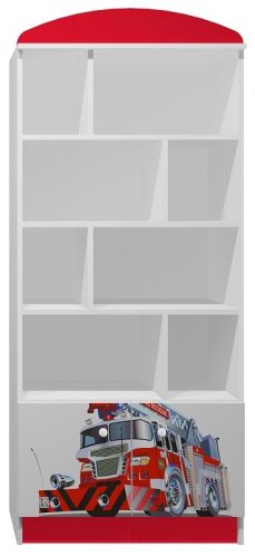 Tűzoltó UV grafikás N6 könyvespolc