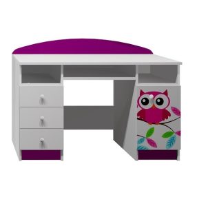 Bagoly UV grafikás NB7 íróasztal