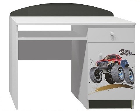 Monster Truck UV grafikás NB10 íróasztal