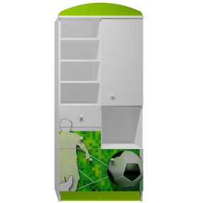 Futball UV grafikás N5 könyvespolc