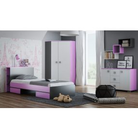 Pink ifjúsági bútor