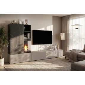 Rita modern nappali bútor biokandallóval