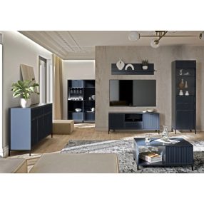   Linkastyles nappali bútorösszeállítás - indigó színben