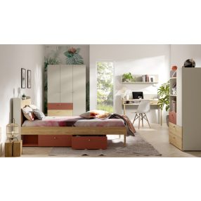 York ifjúsági bútorszett - korall