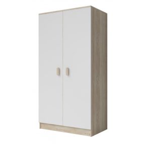 Schmuck 2 ajtós gardróbszekrény - tölgy színű korpusz