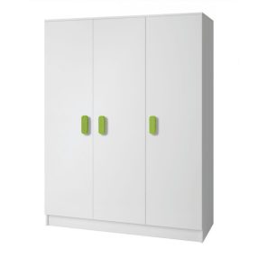 Schmuck 3 ajtós gardróbszekrény - fehér korpusz