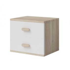 Schmuck éjjeliszekrény - tölgy színű korpusz