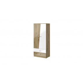 Pilat gardróbszekrény - magasfényű