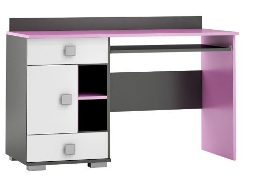 Colors 14 íróasztal - rózsaszín