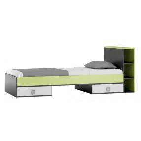 Colors 18 ágy fejtámlával - zöld