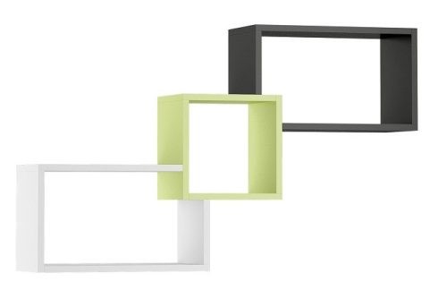 Colors P2 polc - zöld