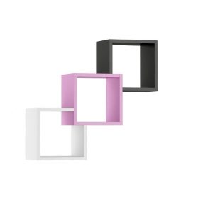 Colors P6 polc - rózsaszín