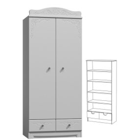 Miracle 25 gardrób - polcos