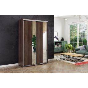 Hamburg gardróbszekrény - 150 cm - magas