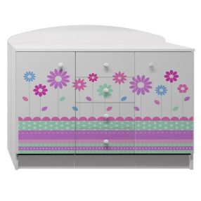 Virágok UV grafikával